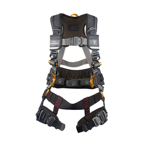 Guardian B7 Comfort Full Body Harness with QC Chest Buckle/Leg Buckle and Waist Pad & Hip D-Rings