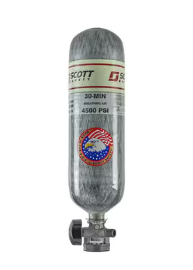 3M Scott 804721-11-D Custom Assy Cylinder and Valve ST7 CGS 4.5 (30 Min) (Empty)