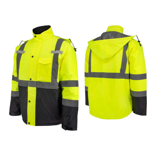 Radians SJ411QB-3 Type R Class 3 Quilted Parka - Industrial Safety Products