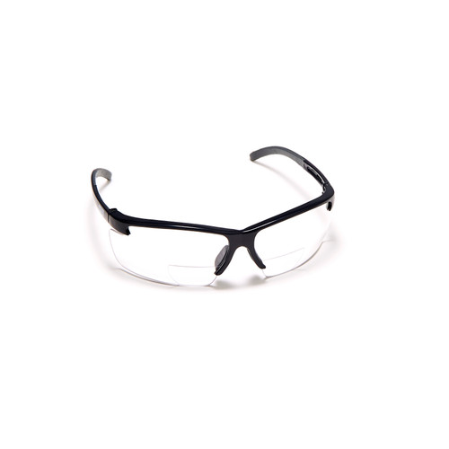 MSA 10065847 Pyrenees MAG Safety Glasses with 2.0 Bifocal Magnification (Each)