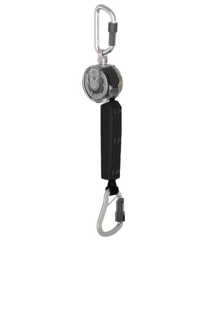 MSA VTOHW-031-DD-A V-TEC PFL Single-Leg with Aluminum Triple Action Carabiners (10 ft.)