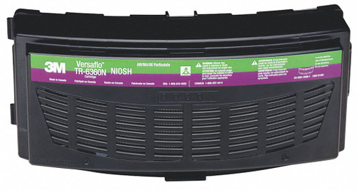 3M TR-6360N Versaflo Ammonia/Methylamine/HEPA Cartridge for TR-600/800 PAPR (Each)