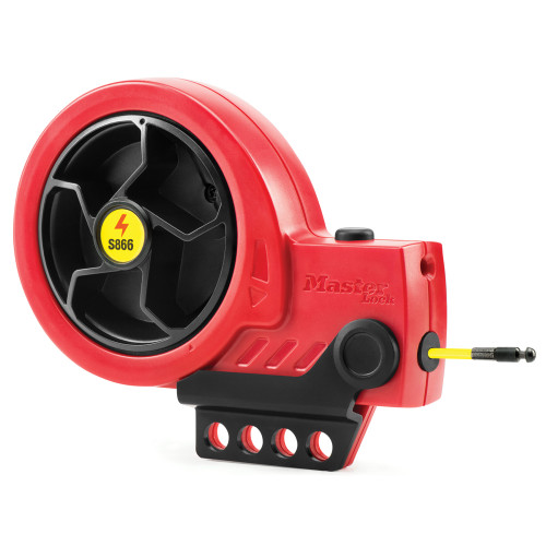 Master Lock S866 Retractable Cable Lockout Device with Nylon Core Cable