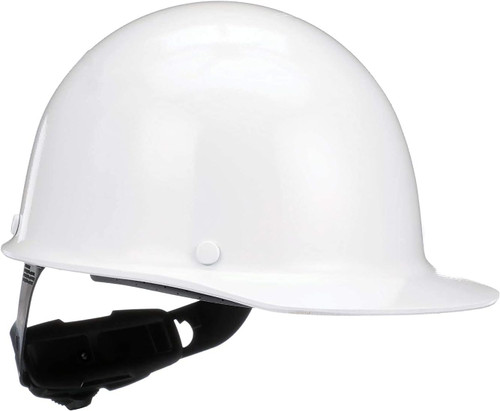 MSA 10119699 Large White Skullgard with Ratchet Suspension Cap Style