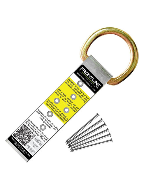 Frontline ROSU01SS Stainless Steel Permanent Use Roof Anchor (50 Pack)