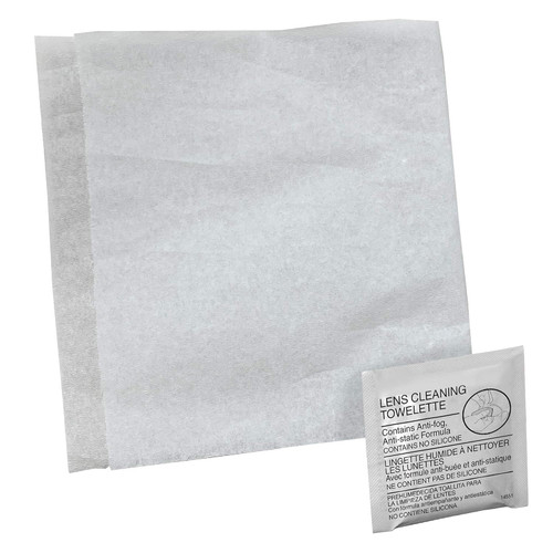 KleenGuard 14551 Lens Cleaning Towelettes (Pre-Moistened) (8.5 in x 5.5 in)