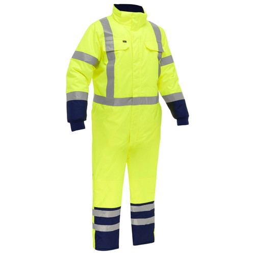 PIP 344M6453X Bisley ANSI Type R Class 3 Extreme Cold Coverall with X-Back