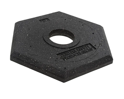 Cortina 03-731 Rubber Delineator 15 lb. Replacement Base