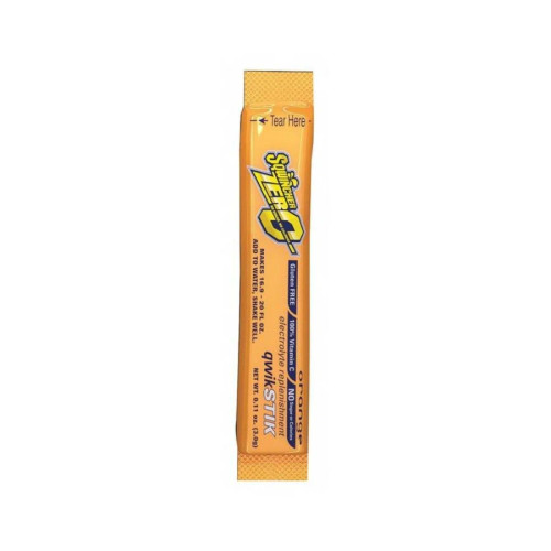 Sqwincher 159060100 Single Serve Orange Qwik Stik ZERO (Case)