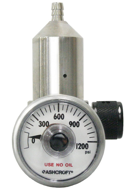 Gasco 70.0.5 High Pressure Regulator with C-10 Connection (0.1 LPM - 6.0 LPM)