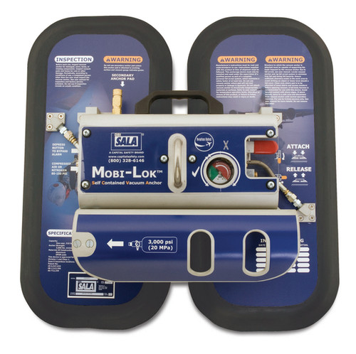3M DBI SALA 2200122 Mobi-Lok Vacuum Anchor with Air Bottle and Attachment