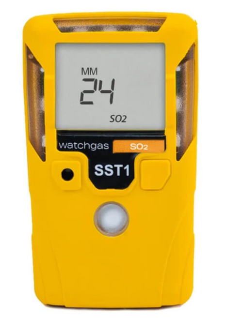 WatchGas SST1 Single Gas SO2 0-100ppm 2 Year Fixed Life (Sulfur Dioxide)
