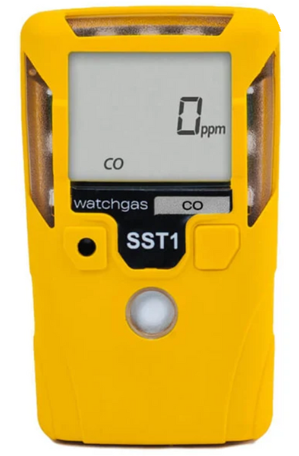 WatchGas SST1 Single Gas CO 0-2000 ppm Serviceable - Real Time Display (Carbon Monoxide)