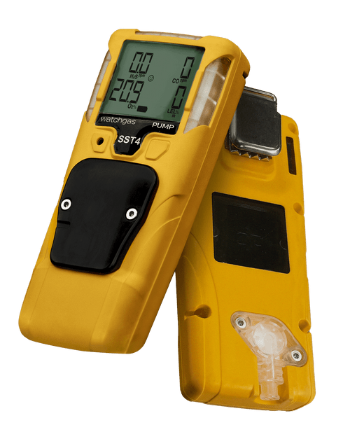 WatchGas SST4-PUMP-X3OSH-Y SST4 Pumped 4 Gas Monitor LEL NDIR/O2/SO2/H2S (No H2 or C2H2)
