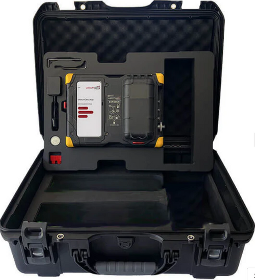 WatchGas SST-DOCK Docking Station for SST1/SST4/SST4 Pumped in Hard Case with Space for 2 Gas Cylinders and DFR