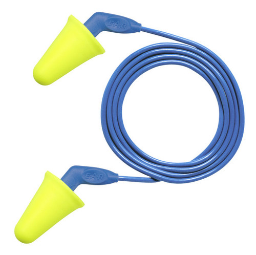 3M 318-4001 E-A-R Push-Ins SofTouch Corded Earplugs with Poly Bag (31 dB) (200 Pair/Box)