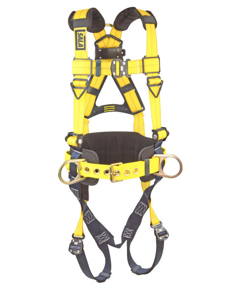 3M DBI SALA 1110576 Delta Construction Style Positioning Harness with Quick Connect (Medium)