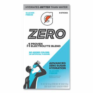 Gatorade 06614 G Zero Thirst Quencher Powder Stick 20 fl oz Yield