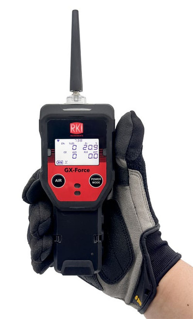 RKI 72-FA-A-A10 GX-Force Sample Draw Multi Gas Detector with 10ft Sample Line & Probe