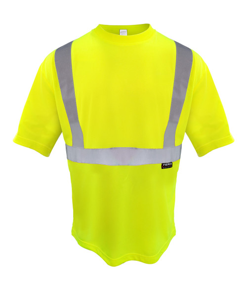 Fierce Safety SN200 Class 2 Moisture Wicking Short Sleeve Shirt - World Cup Customization