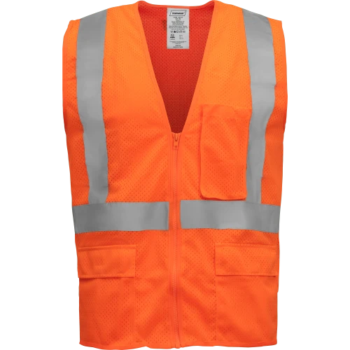 Ironwear 1284-OZ Type R Class 2 Hi Vis Reflective Mesh Safety Vest