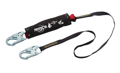 Protecta 1340129 PRO™ Shock Absorbing Lanyard for Hot Work Use 6'