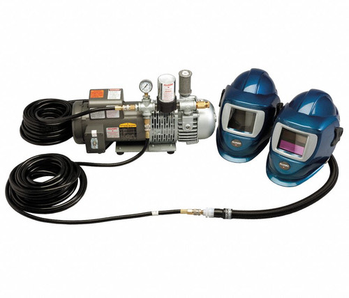 Allegro 9248-02 Two‐Worker Shield & Welding Helmet System 50'