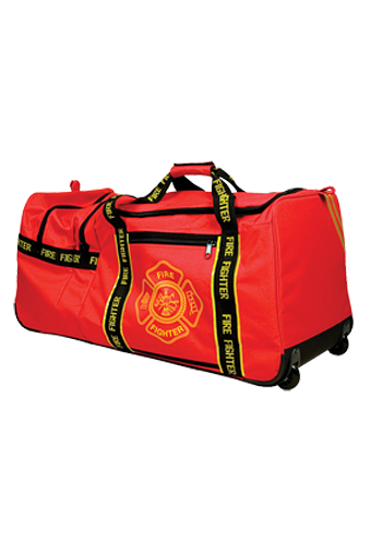 OccuNomix OK-6565001 Large Red Gear Bag with Wheels