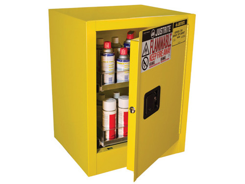 Justrite 890500 Benchtop Flammable Safety Cabinet Cap 24 Cans