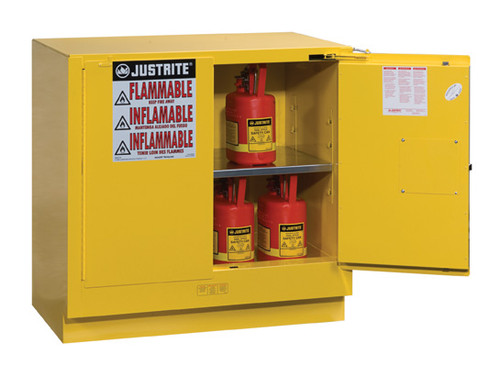 Justrite 892300 Undercounter Flammable Safety Cabinet Cap 22 Gal
