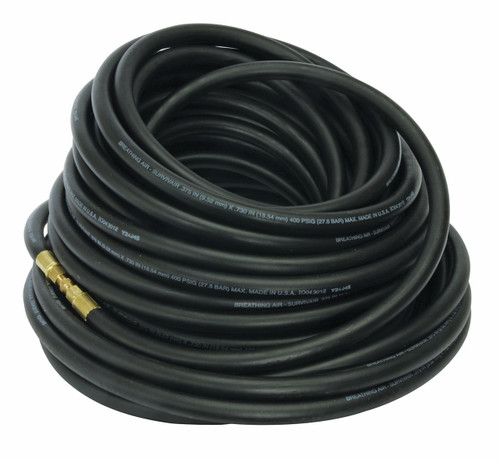 Honeywell 930864 High Performance Neoprene Breathing Air Hose without Couplings (100 ft)