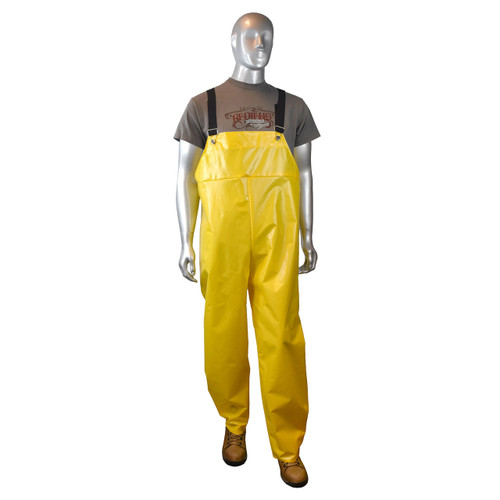 Radians RB33-NSYY Aquarad 25 Tpu/Nylon Rainwear Yellow Vest