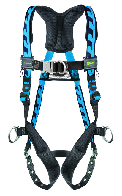 Miller ACF-TBD Blue Harness with Front and Side D rings