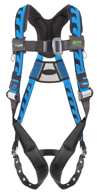 Miller ACMB-TB Blue Aircore Harness with Mating Buckle Strap