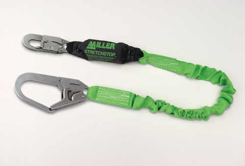 Miller 913RSS-Z7/6FTGN Stretchstop 6' Webbing Lanyard
