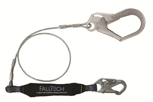 FallTech 83573 ClearPack 6' Shock Absorbing Lanyard 6'