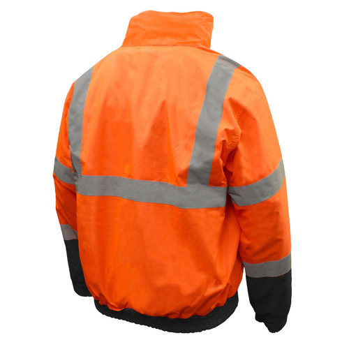 Radians SJ110B-3Z Hi-Viz Class 3 Bomber Safety Winter Jacket ...