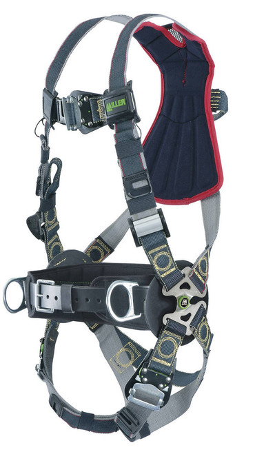 Miller RKNARRL-TB-BDP Kevlar Harness with Tongue Buckle & Side D-Rings