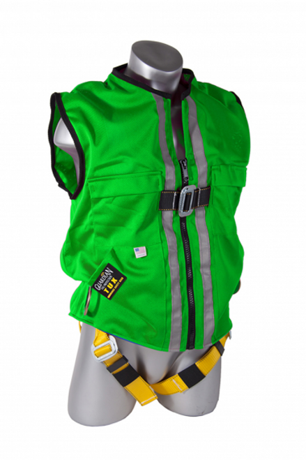 Guardian Construction Tux Green Mesh Harness - Industrial Safety Products