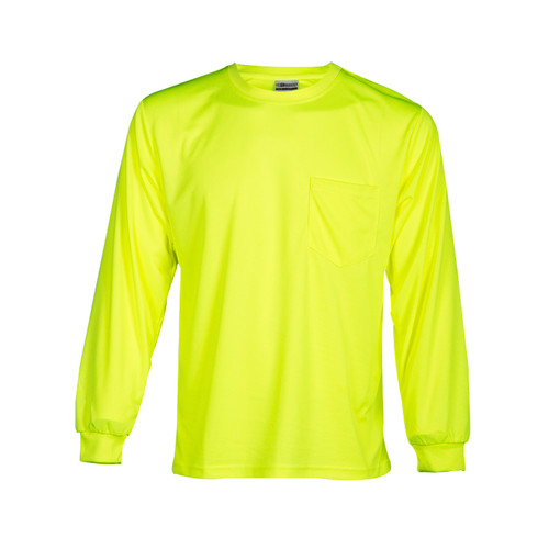 ML Kishigo 9122 Lime Long Sleeve T Shirt