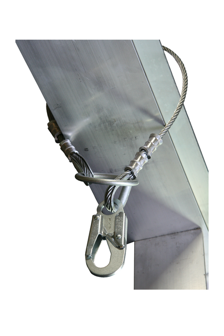 Guardian 10422 Galvanized Cable Choker Anchor 3'' O ring 6'