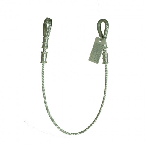 Guardian 10440 Vinyl Coated Galvanized Cable Choker Anchor 3'