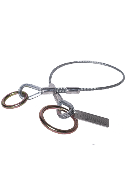 Guardian 10452 Vinyl Coated Galvanized Cable Choker Anchor 6'