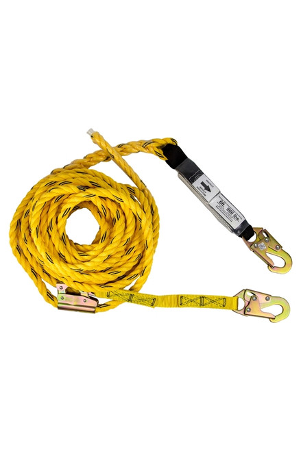 Guardian 01315 Poly steel Rope Vertical Lifeline Assembly 30'