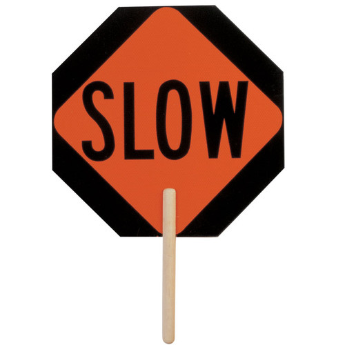 ML Kishigo 5950 Non Reflective Slow - Stop Sign