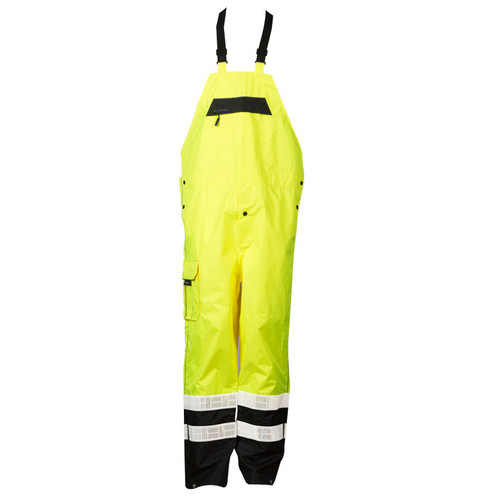 ML Kishigo RWB106 Class E Lime Premium Rainwear Bib