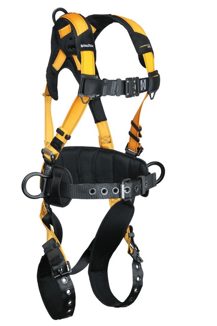 FallTech 7035B Aluminum Construction Belted Full Body Harness