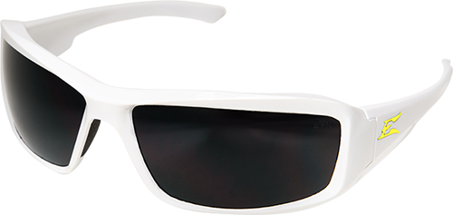 Edge Eyewear XB146-E1 White Brazeau Non Polarized Smoke Lens (Each)