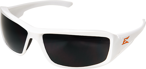 Edge Eyewear XB146-E2 White Brazeau Non Polarized Smoke Lens (Dozen)