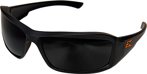 Edge Eyewear TXB236-E2 Black Brazeau Torque Polarized Smoke Lens